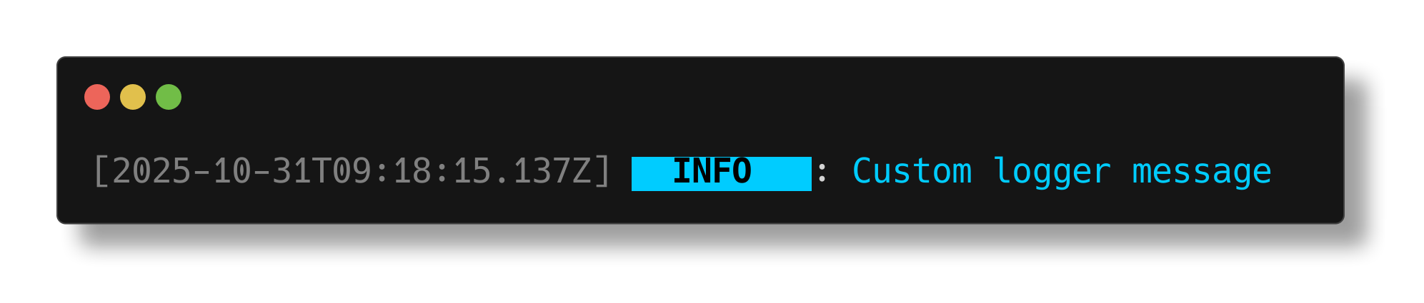 Custom configuration screenshot